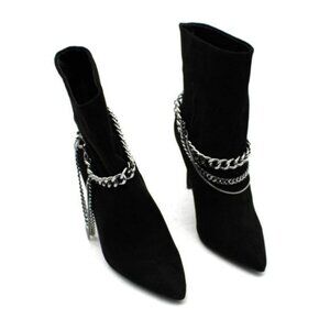 INC International Concepts Women's Reanna Chain Dress Booties